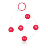 Porduct image for Medium Sized Pleasure Anal Beads on String Assorted Colours