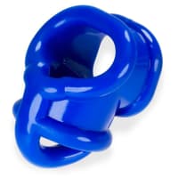 Porduct image for Oxballs Ballsling With Ballsplitter Cock ring Police Blue