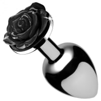 Porduct image for Booty Sparks Black Rose Anal Plug Large