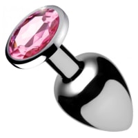 Porduct image for Booty Sparks Pink Gem Medium Anal Plug