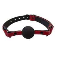 Porduct image for Rouge Garments Leather Croc Print Ball Gag