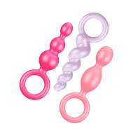 Porduct image for Satisfyer Booty Call Set Of 3 Multicolour Anal Plugs