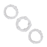 Porduct image for NS Novelties Renegade Intensity Rings Cockrings Clear