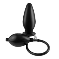Porduct image for Anal Fantasy 4.25 Inch Silicone Inflatable Butt Plug