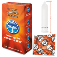 Porduct image for Skins Condoms Ultra Thin 12 Pack