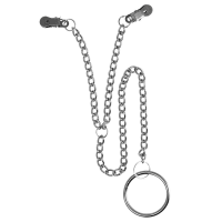 Porduct image for Nipple Clamps with Scrotum Ring