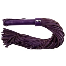 Buy Rouge Garments Large Purple Leather Flogger Online