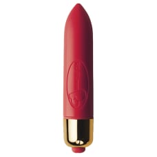 Buy RO 80mm 7 Function Bullet Vibrator Red Online