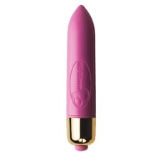 Buy RO 80mm 7 Function Bullet Vibrator Pink Online