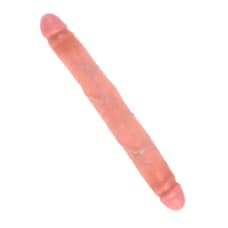 Buy King Cock 12 Slim Double Dildo Flesh Online