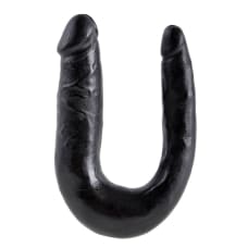 Buy King Cock Large Double Trouble Black Dildo Online