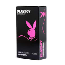 Buy PlayBoy Strawberry Condoms 12 Pack Online