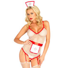 Buy Leg Avenue Nurse Fishnet Costume Online