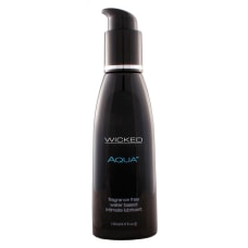 Buy Wicked Aqua Fragrance Free Water Based Lube 120ml Online