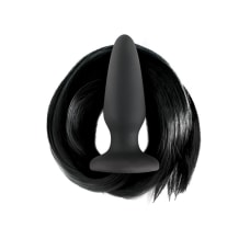 Buy Filly Tails Silicone Anal Plug Black Online