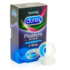 Buy Durex Pleasure Stretchy Cock Ring 2 Pack Online