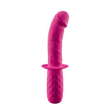 Buy Orgasm Driver Pink Silicone Dong Online