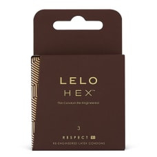 Buy Lelo Hex XL Respect Condoms 3 Pack Online