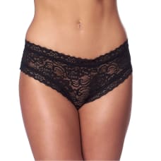 Buy Romantic Black Open Back Briefs Online