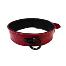 Buy Rouge Garments Leather Croc Print Collar Online