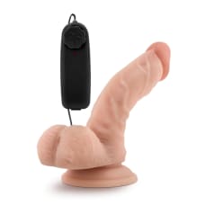 Buy Dr Skin Dr Ken Curved Vibrating Cock With Suction Cup Online