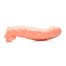 Buy Size Matters Veined Penis Extender Sleeve Flesh 2 Inches Online