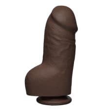 Buy The D Firmskyn "Fat D" Chocolate Coloured 8 Inch Thick Dildo With Balls  Online