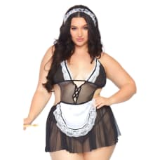 Buy Leg Avenue Roleplay Fantasy French Maid Plus Size UK 18 to 22 Online