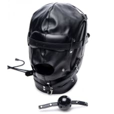Buy Strict Bondage Hood With Breathable Ball Gag Online