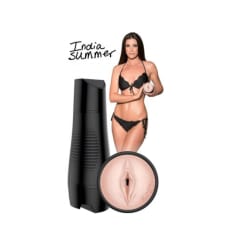 Buy Pornstar India Summer Vibrating Rechargeable Pussy Masturbator Online