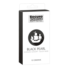 Buy Secura Kondome Black Pearl x12 Condoms Online