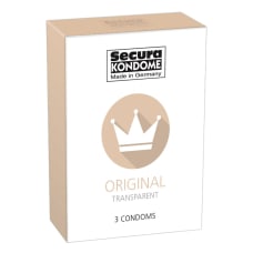 Buy Secura Kondome Original Transparent x3 Condoms Online