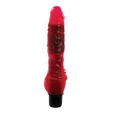 Buy Slick  and  Slim Veined Jelly Vibrator Online