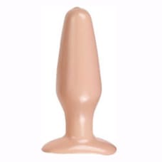 Buy Medium Butt Plug with Base Flesh Online