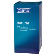 Buy Durex Natural x 24 Condoms Online