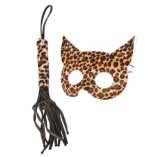 Buy Passion Play Kitty Kat Mask & Whip Online