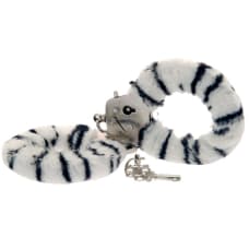 Buy Toy Joy Furry Fun Cuffs Zebra Plush Online