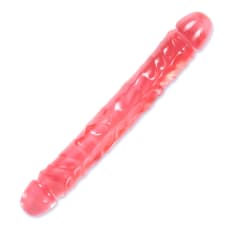 Buy Double Dong 12 Inch Pink Jelly Online