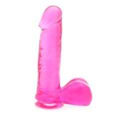 Buy Dong with Suction Cup Pink 6 inch Dildo Online