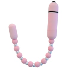 Buy Booty 2 Vibrating Flexible Soft Touch Anal Beads in Pink Online