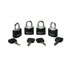 Buy 4 Pack Steel Masterlocks Online