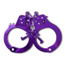 Buy Fetish Fantasy Anodized Cuffs Purple Online