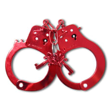 Buy Fetish Fantasy Anodized Cuffs Red Online