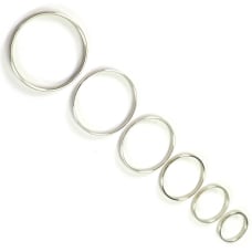 Buy Thin Metal 0.5cm Wide Cock Ring Online