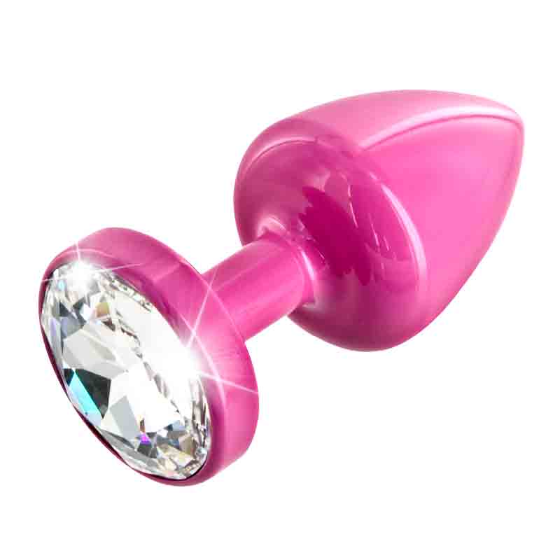 Thumb for main image Diogol Anni Round Swarovski Pink Butt Plug