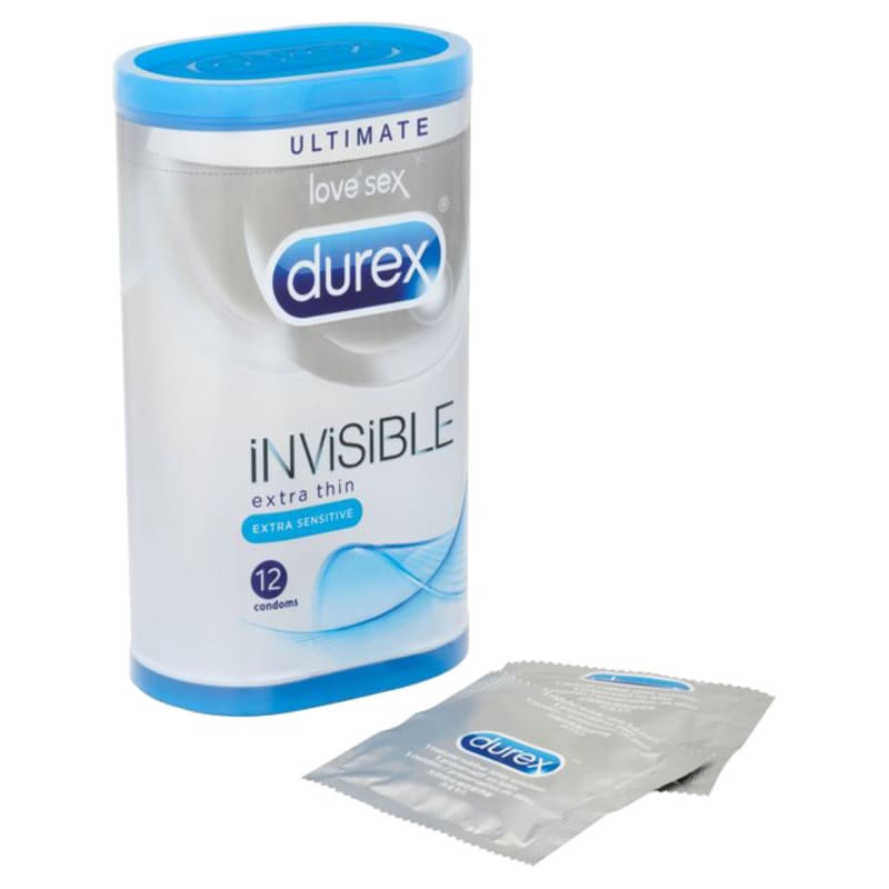 Thumb for main image Durex Invisible Extra Sensitive 12 Pack Condoms