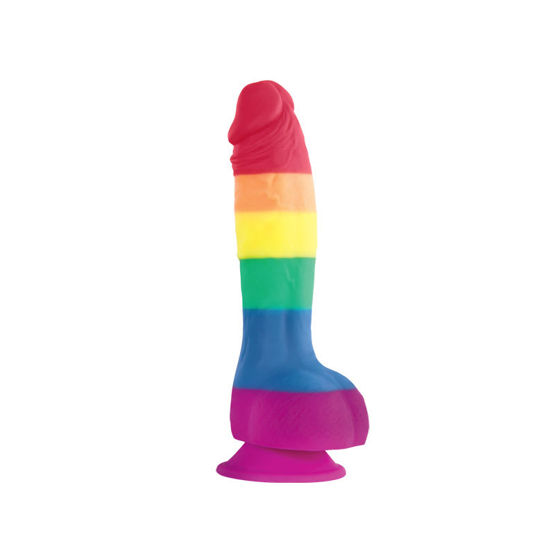 Thumb for main image Colours Pride Edition 6 Inch Realistic Silicone Dildo With Balls