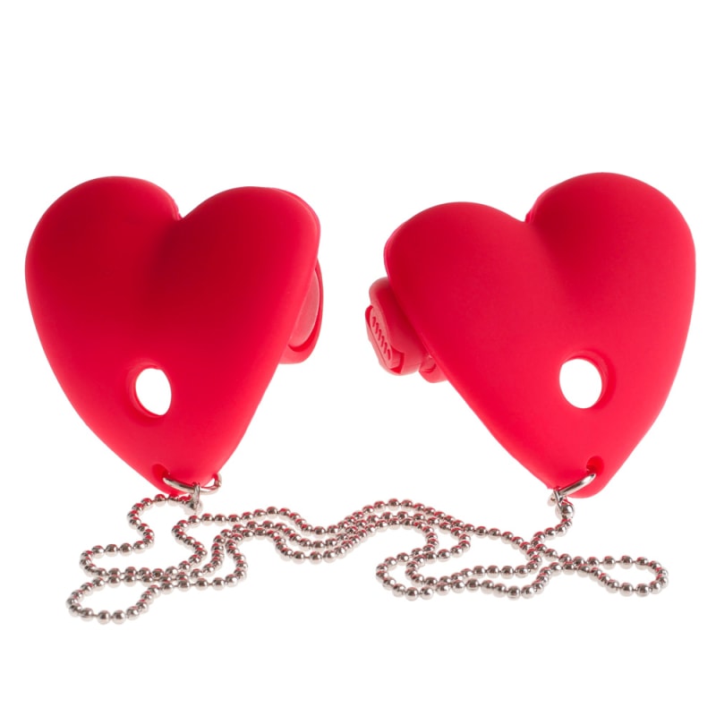 Thumb for main image Fetish Fantasy Series Vibrating Heart Pasties