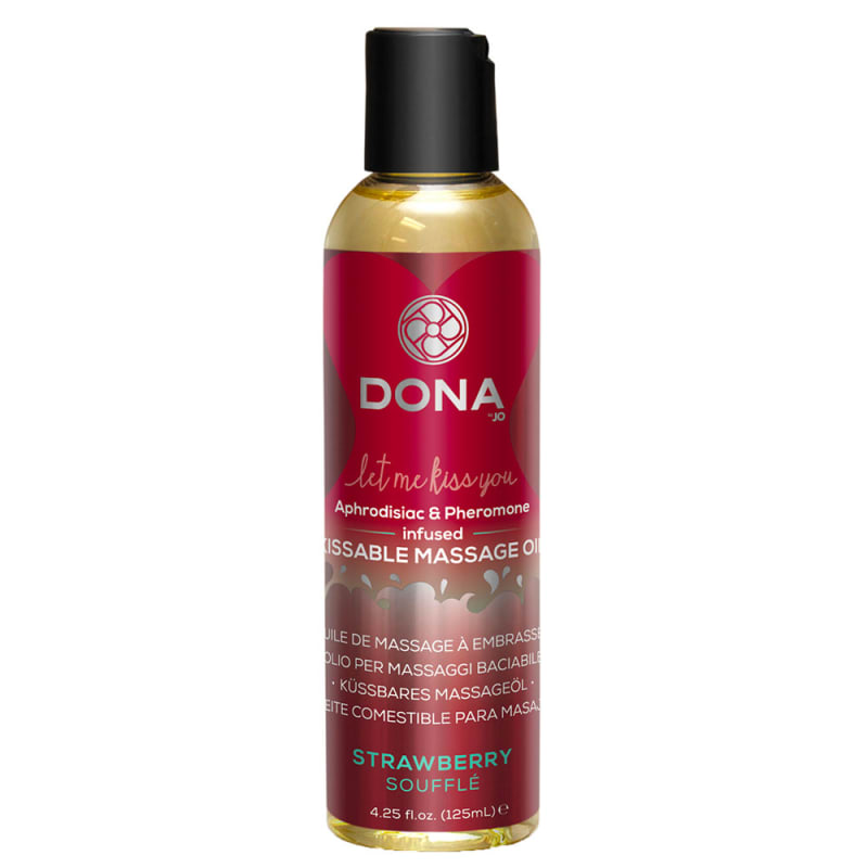 Thumb for main image DONA Kissable Massage Oil Strawberry Souffle 110ml