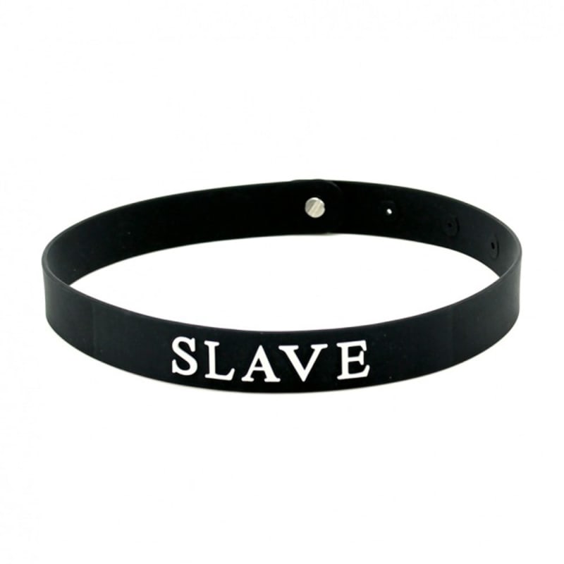 Thumb for main image Black Silicone Slave Collar